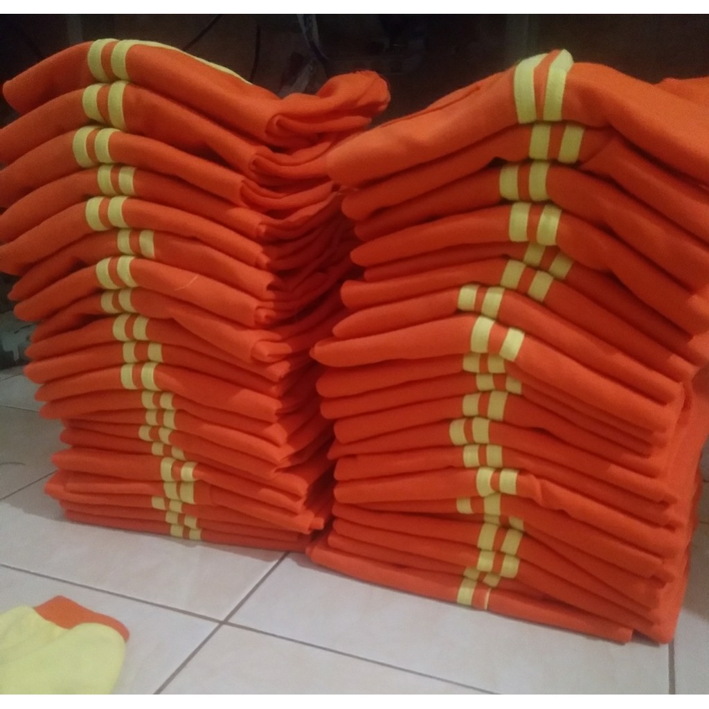 BAJU STELAN OLAHRAGA ANAK TK (PENDEK-PENDEK)