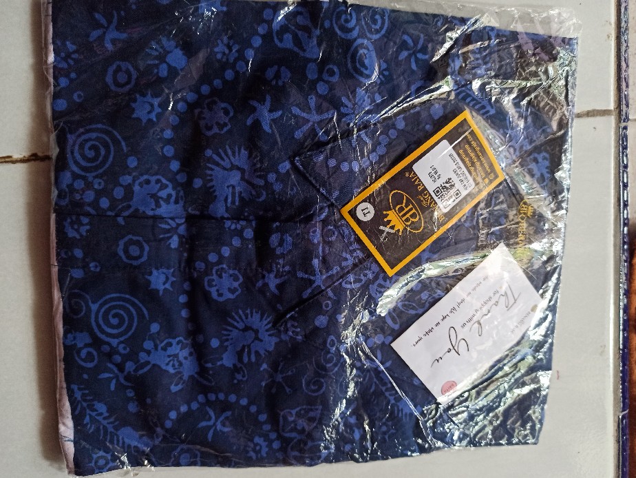 Benang Raja Kemeja Batik Pria Hem Lengan Pendek Ukuran Jumbo 2xl 3xl
