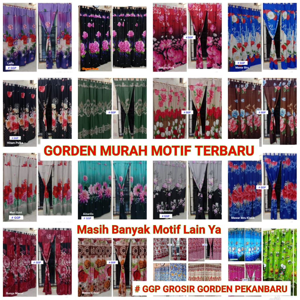 Pekanbaru 6 Des 2025 - Terlaris- Gorden Murah - Gorden / Gorden Pintu- Gorden Pintu Murah