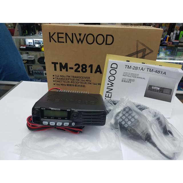 JUAL RIG KENWOOD TM-281 VHF RADIO RIG KENWOOD TM281 KENWOOD TM281