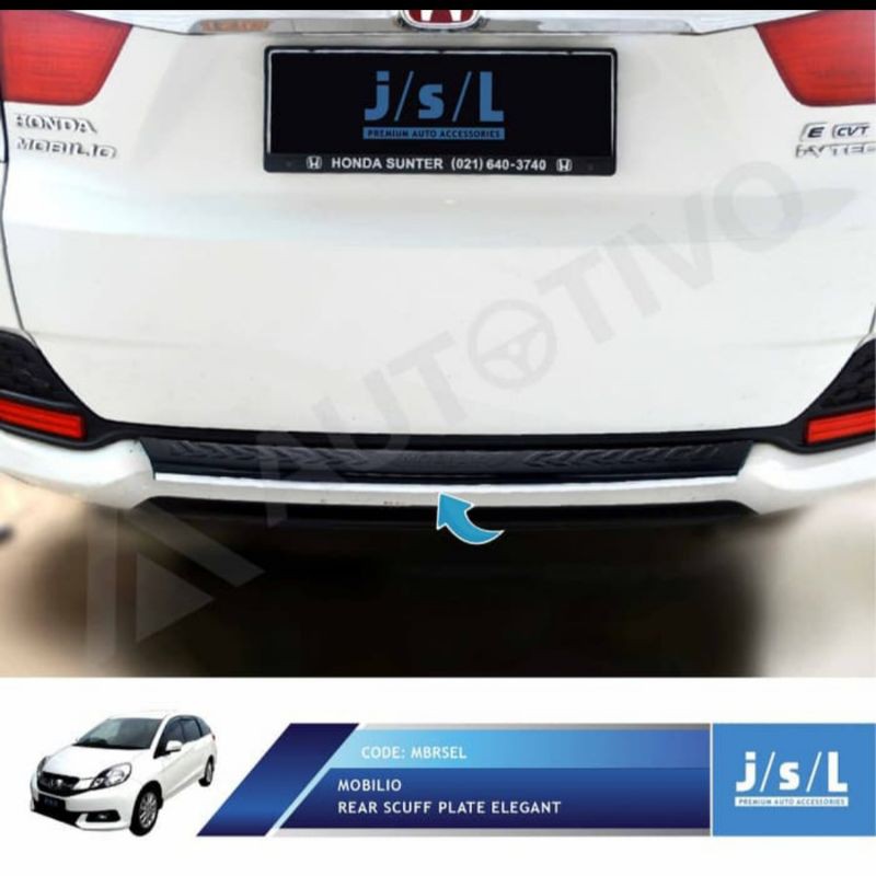 Sillplate belakang Mobilio tipe E dan prestise elegant jsl