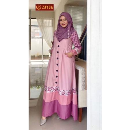(READY) Gamis ZAYDA ZG67 PINK by ZAYDA