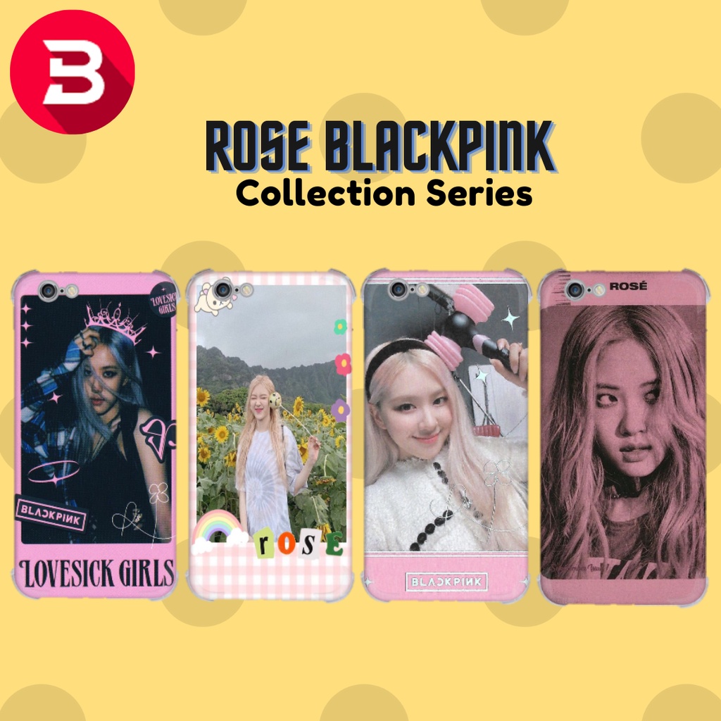 Casing HP Custom - Blackpink Rose Collection