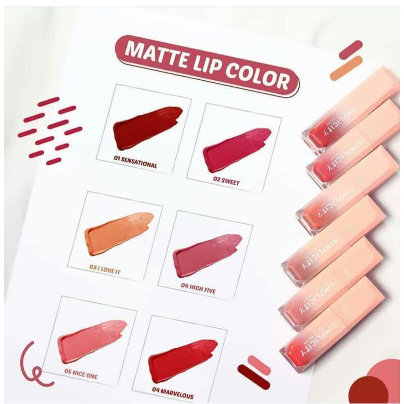 YOU COLOR SIMPLICITY  THE LIP MATTE