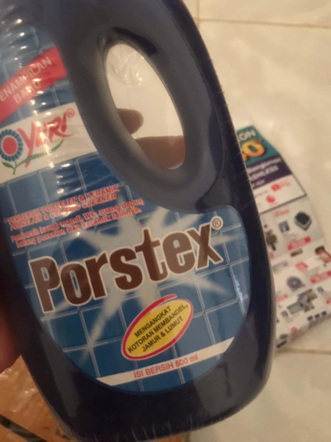 Yuri - Pembersih Lantai Keramik Ceramic Porcelain Floor Cleaner Porstex