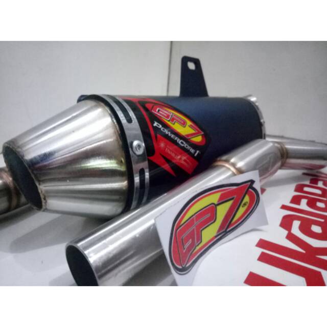 Knalpot Gp7 KLX 150 Dtracker 150 Seri Type Ballistic Standar Kompetisi Original