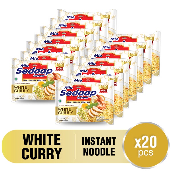 

Ss501Gg Sedaap Mie Instan White Curry 81 Gr X 20 Pcs Ff06541051E