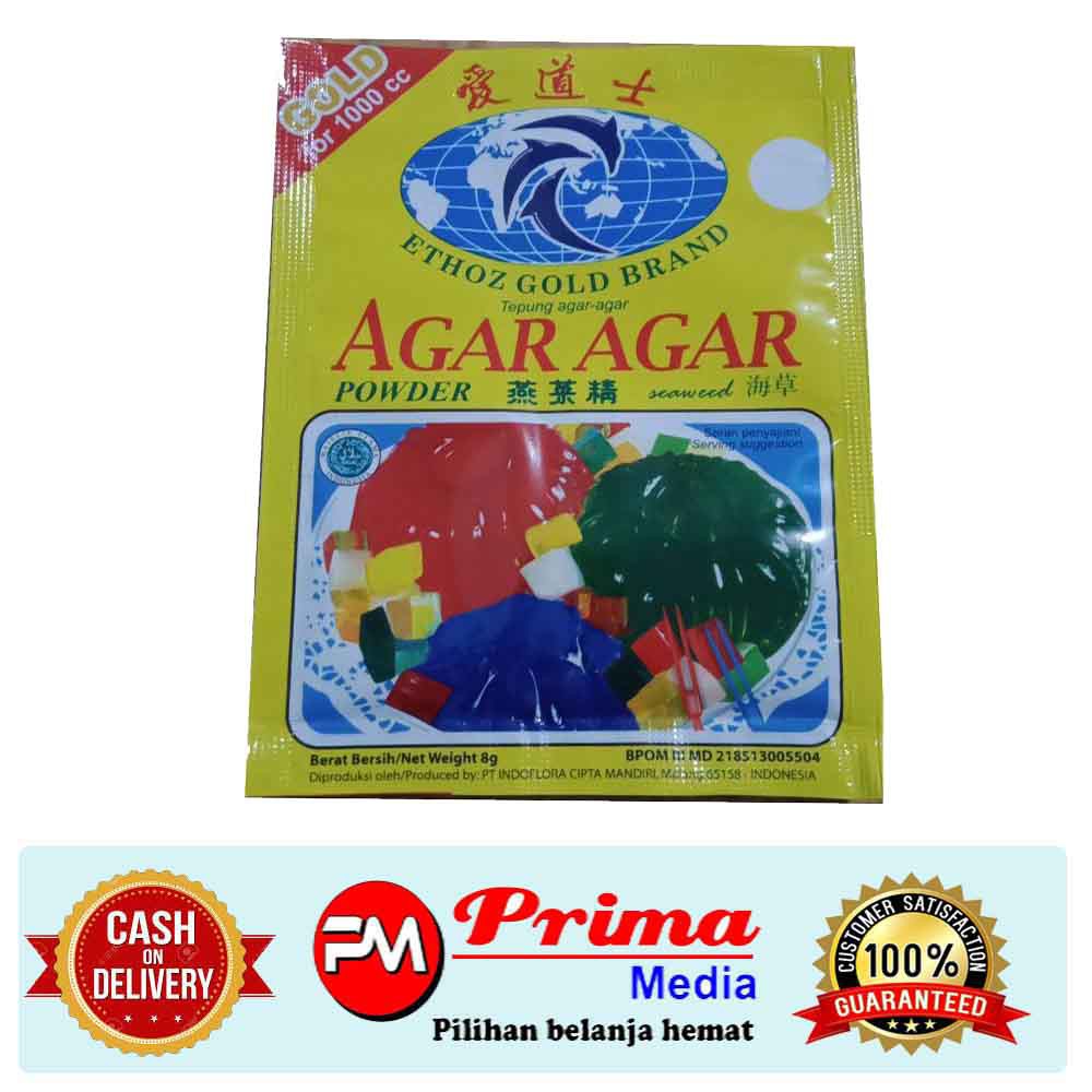 

Agar Agar Powder Lumba 8g