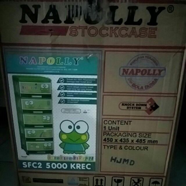 Promo Lemari  Pakaian Plastik Lemari Laci Susn 5 Lemari Karakter Anak Napolly