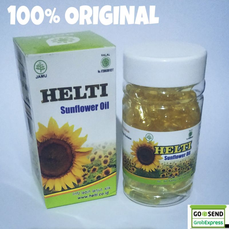 

[✔️COD] HELTI Minyak Bunga Matahari - Sunflower Oil Herbal ex HEALTHY GROSIR