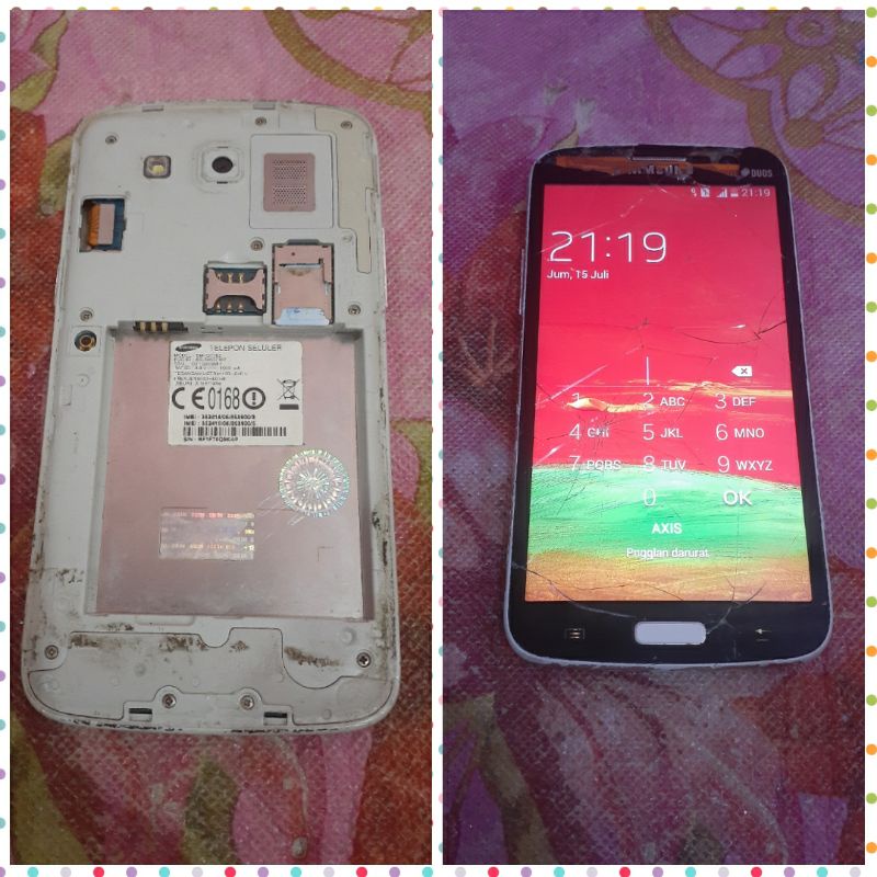 LCD SAMSUNG GRAND 2 G7102/MODEL: SM-G7102