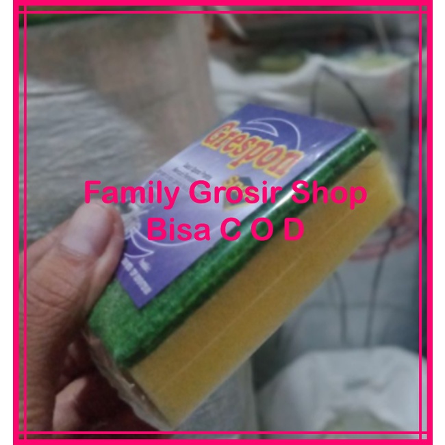 Spons Busa Cuci Piring Grespon Sponge cuci piring