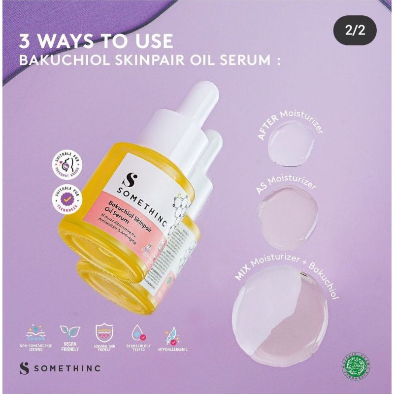 Somethinc Bakuchiol Skinpair Oil Serum