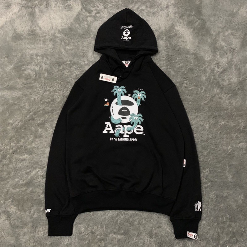 Sweater Hoodie Aape X Steve Harrington Summer Fulltag &amp; Lebel