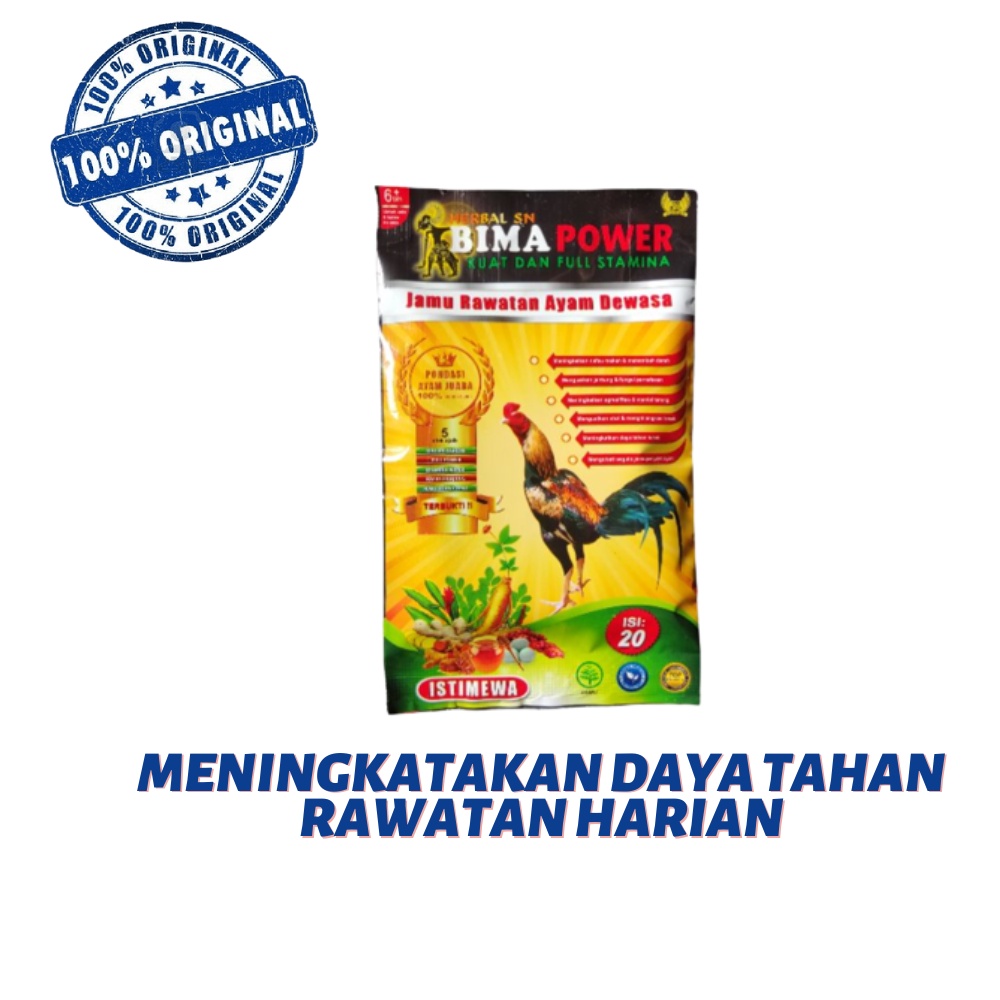 BIMA POWER - Rawatan harian ayam muda