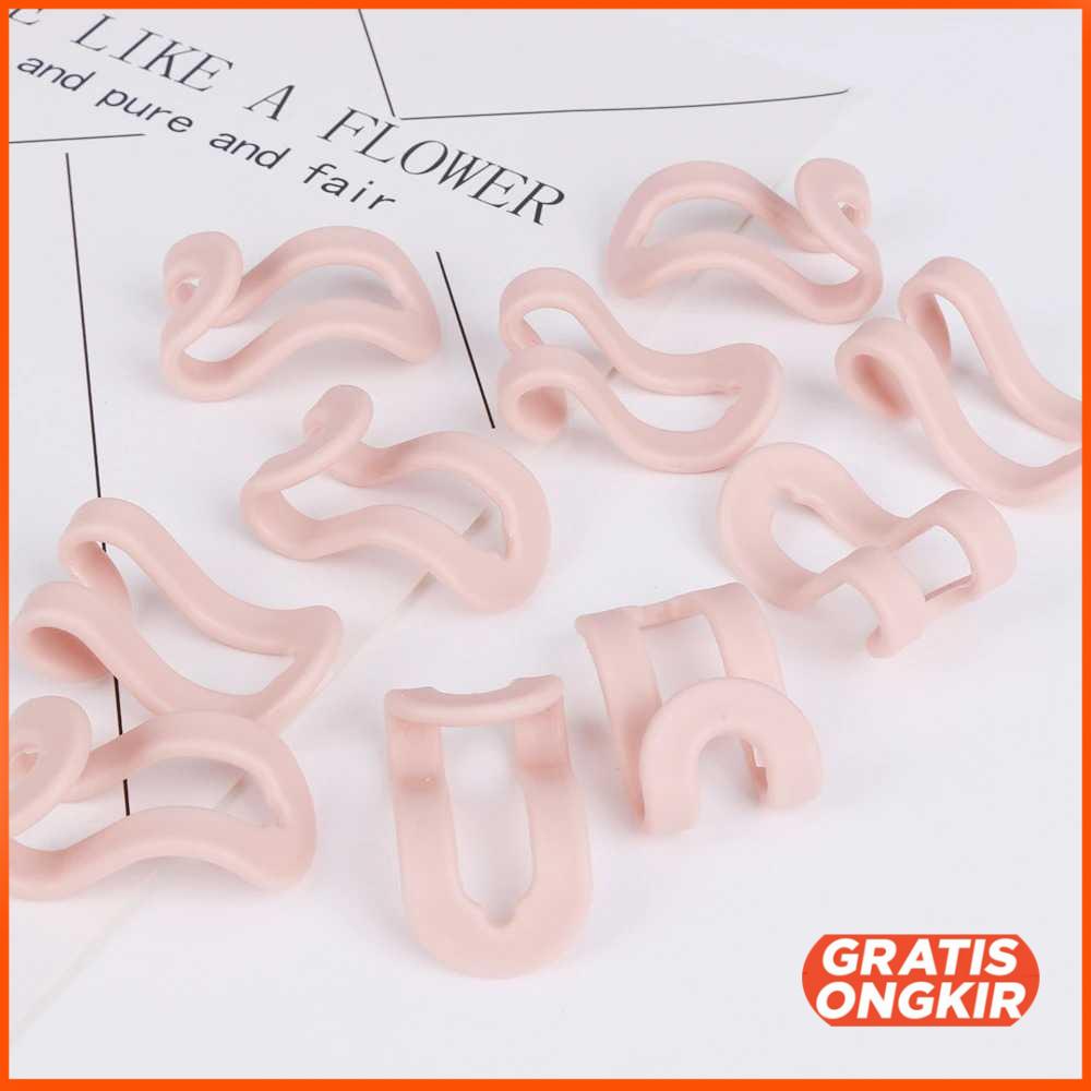 Gantungan Baju Mini Antislip Easy Hook 5 PCS - M16