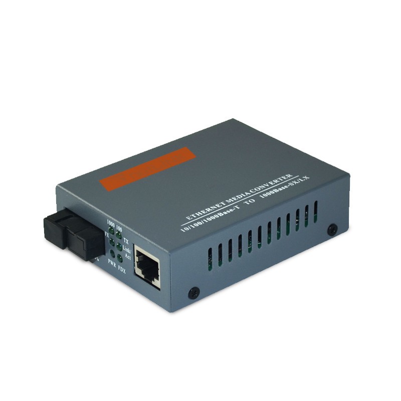 Fiber Optic Media Converter HTB-GS-03 A+B Optical Netlink HTBGS03 1000Mbps Single Mode 3100 RJ45