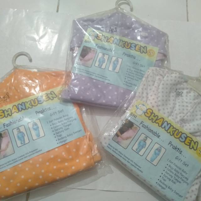 Bedong bayi instan/ gift set Bedong bayi