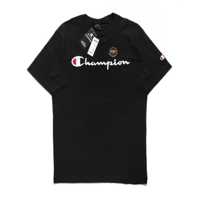 Tshirt kaos champion bordir original catton realpict sesuai foto