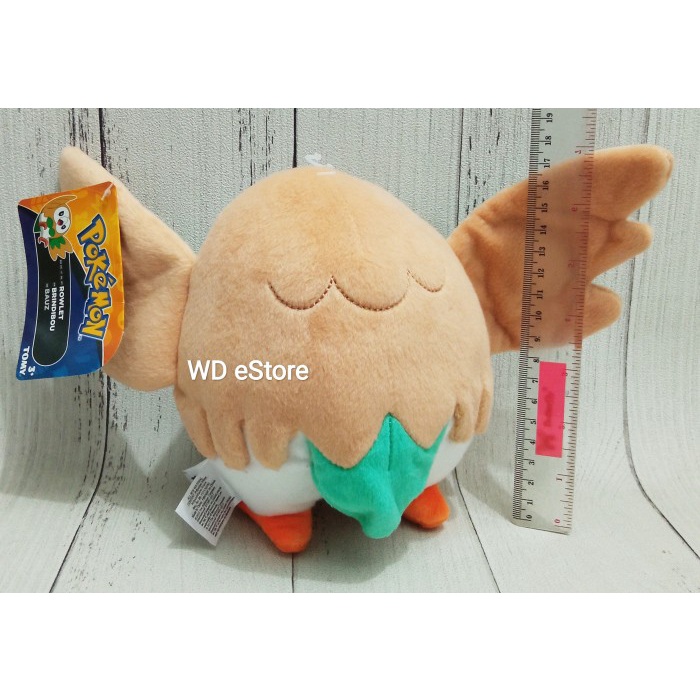 Diskon Spesial Boneka Nintendo Tomy Pokemon, Rowlet Spread Wing Terlaris