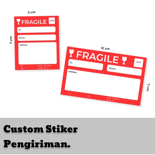 

Custom Stiker Pengiriman Model Fragile