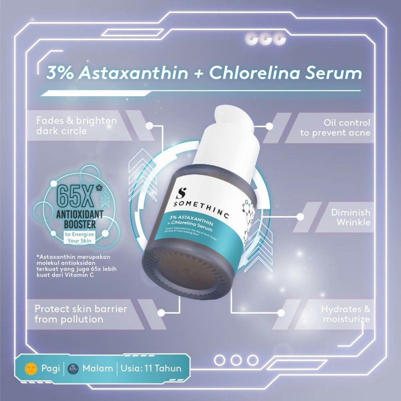 SOMETHINC 3% Astaxanthin + Chlorelina Serum