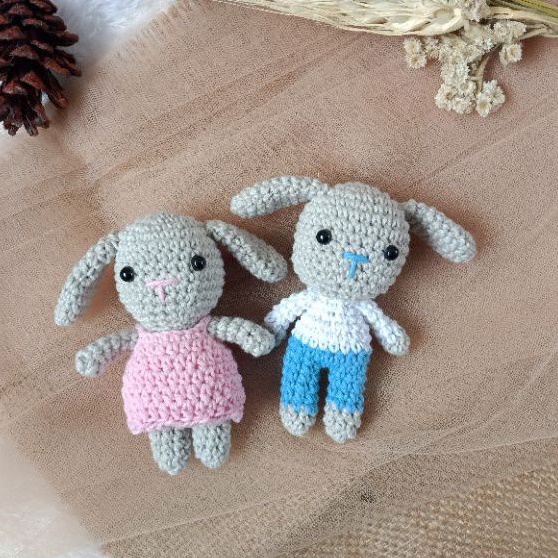 Boneka Rajut Edisi Valentine / Amigurumi Valentine Gift