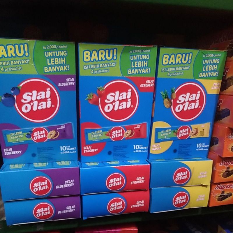 

SELAI OLAI / Slai Olai box isi 10