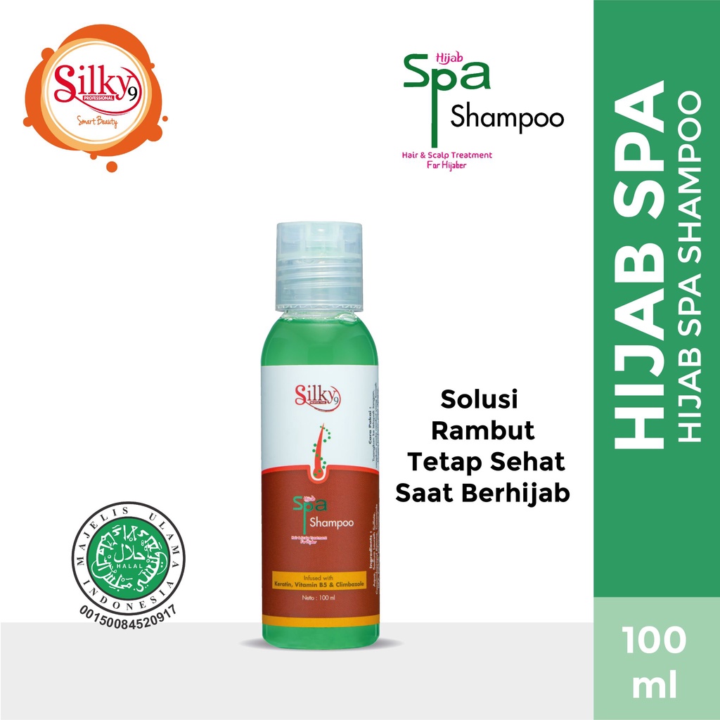 Silky9 pro Hijab Spa Shampoo Keratin 100ml