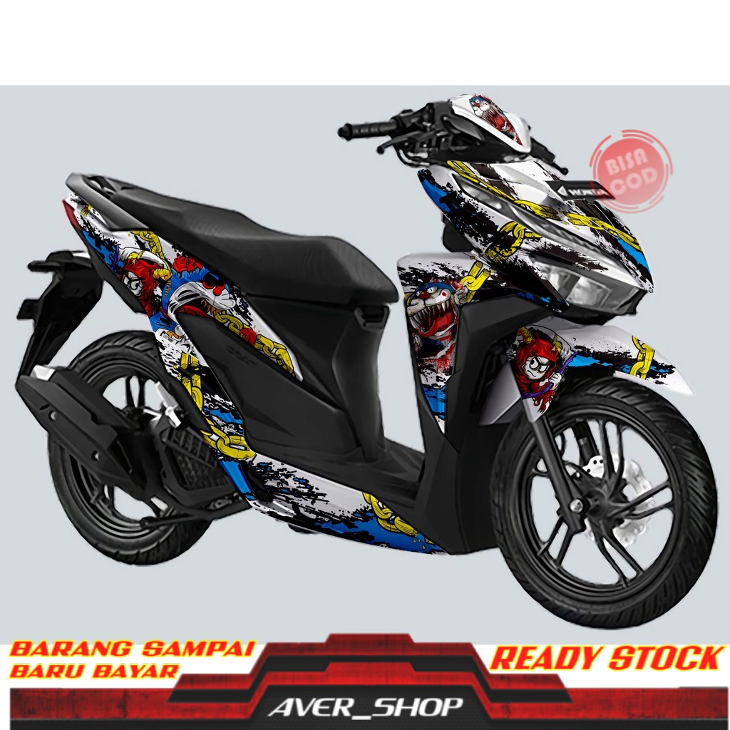 Decal vario 125 150 full body Striping motor new vario 150 led Sticker vario 125 led variasi