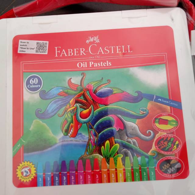 

Crayon faber Castell 60 warna