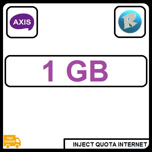 Inject Paket Kuota Data Internet Axis 1 GB Youtube