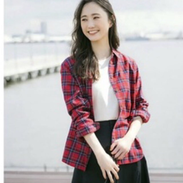 jastip kemeja flanel uniqlo