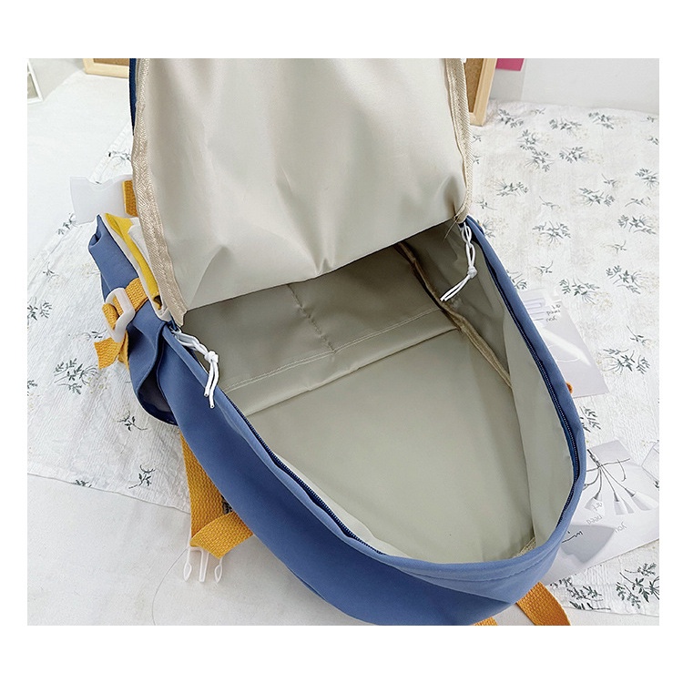 Mismi Cecile Bag - Tas Ransel Wanita Korea Cute Backpack Anak Sekolah Perempuan Stylish kualitas Import - 14C-7