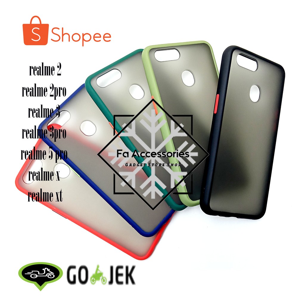 Phone soft Case realme 2 2pro 3 3pro 5 5pro pro c2 x xt softcase casing shock proof