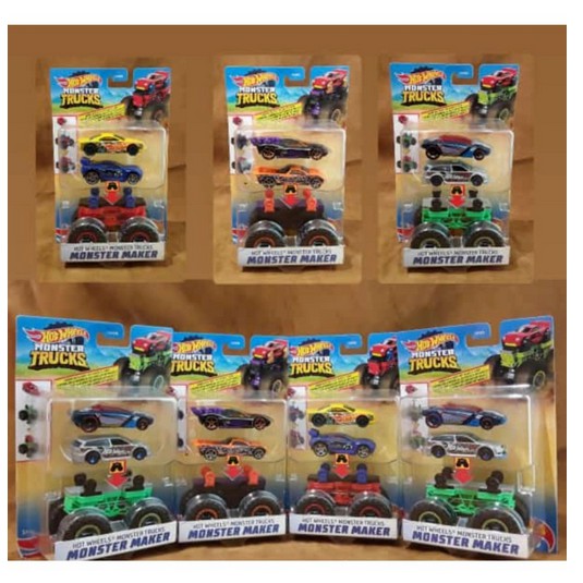 sale mainan: Hotwheels Monster Truck Monster Maker