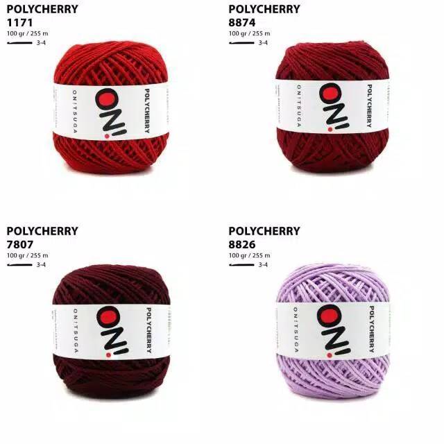 Benang Rajut Polycherry