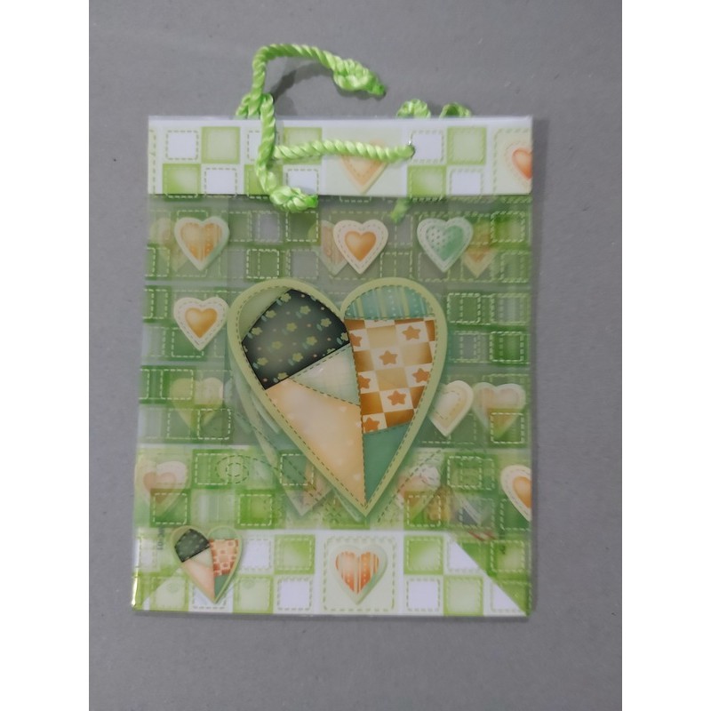 

Shopping Bag / Goodie Bag / Tas Tenteng Transparan Kecil (isi12 pcs)