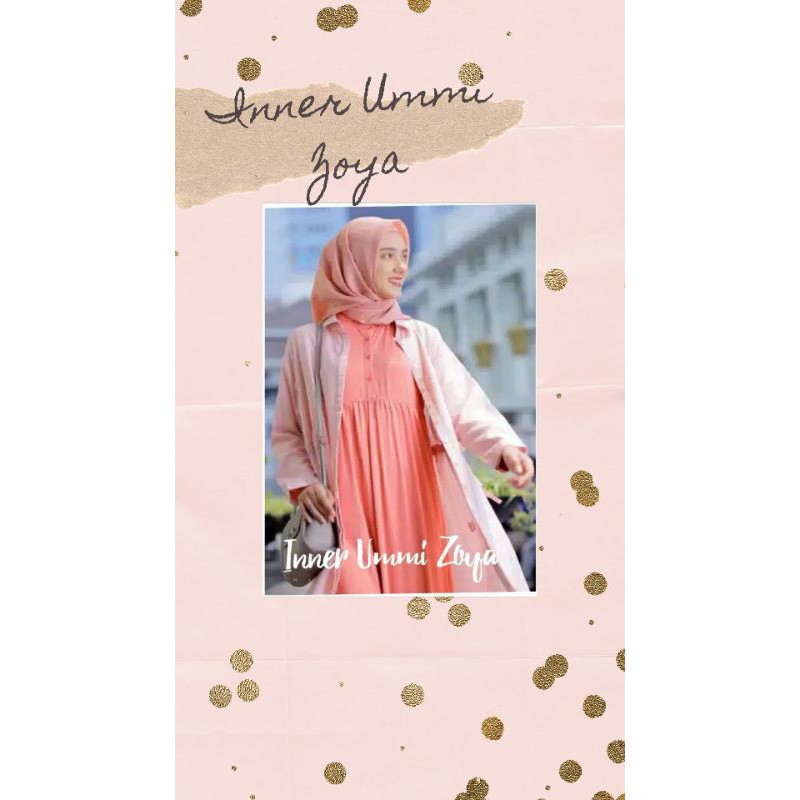 Inner Gamis Ummi Zoya