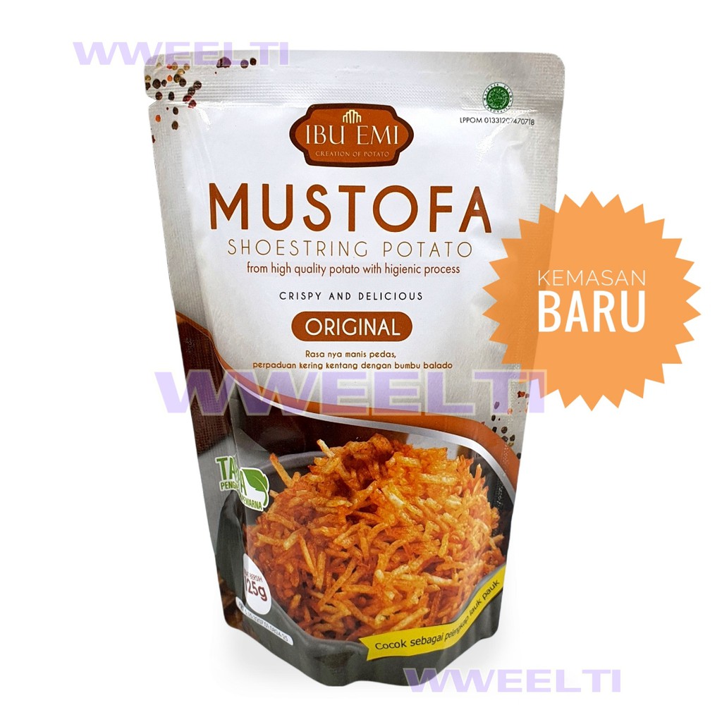 

Ibu Emi Mustofa Kering Kentang Shoestring Potato 100gr