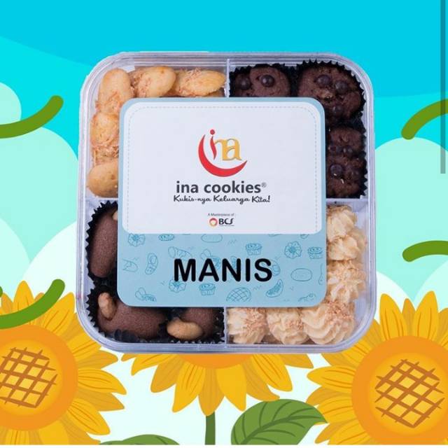 

Ina cookies kombinasi manis