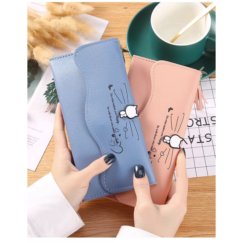 Dompet Panjang Wanita  Dompet Import Real PictALADIN