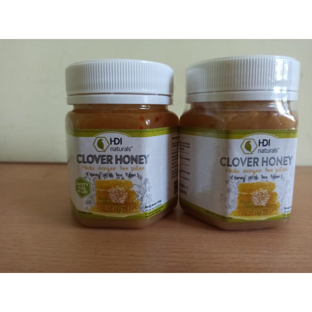 Madu Clover Honey HDI 250gram Original Ready Stock