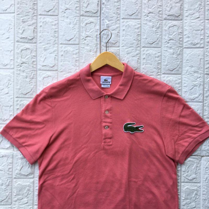 Polo Shirt Lacoste Big Logo Second Original