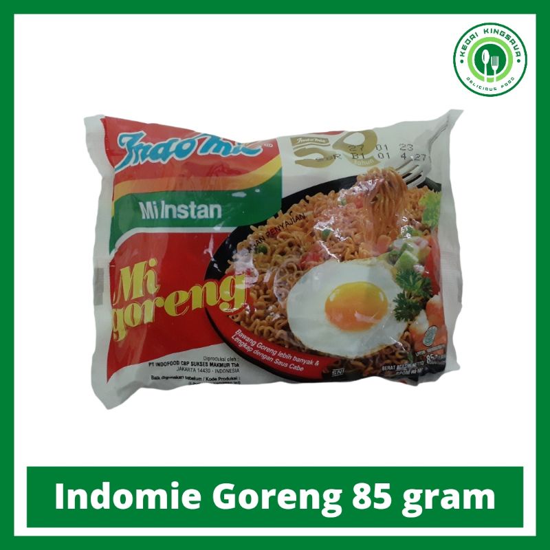 

Indomie Goreng 85 gram isi 1 pcs