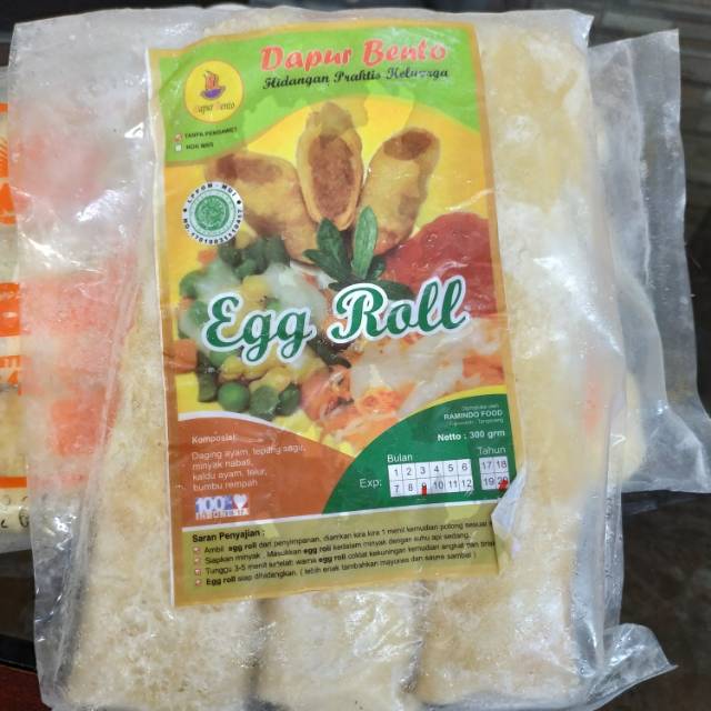 

Frozen food murah chikcken egg roll
