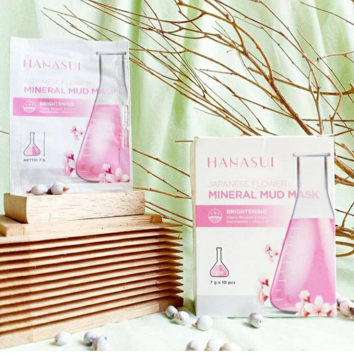 HANASUI Mineral Mud Mask 7G Sachet