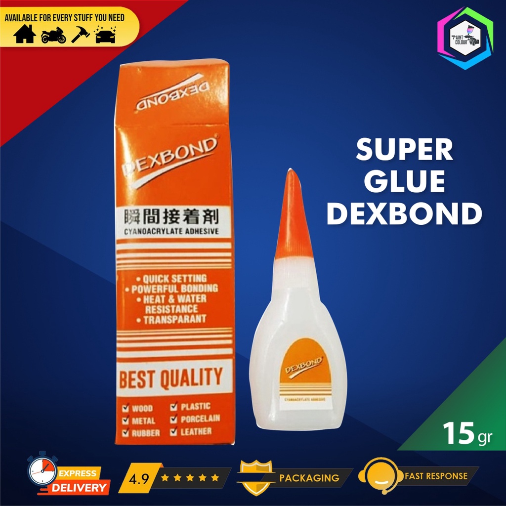 LEM DEXBOUND Super Glue / lem korea ASLI Original 15 gr DEXTONE