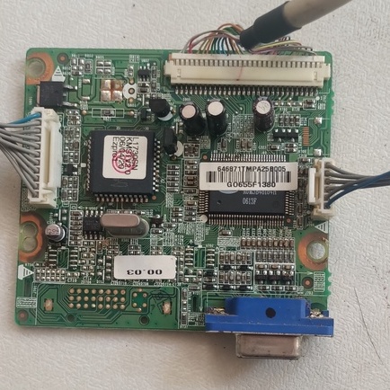 MOTHERBOARD - MAINBOARD - MESIN TV LG FLATRON L1717S-SN