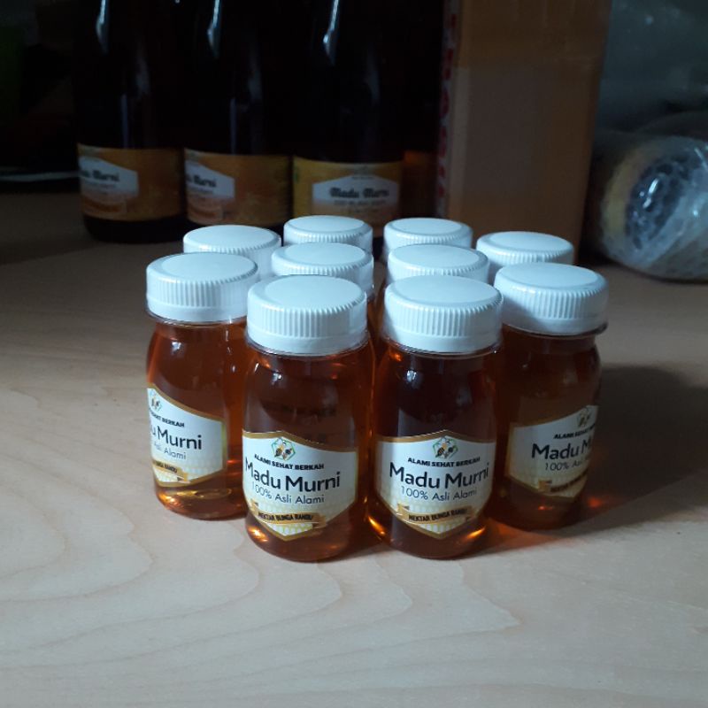 

Madu murni asli alami paket 5 botol 140 gram | Alsaba bukan asl syifa nusantara odeng TJ uray